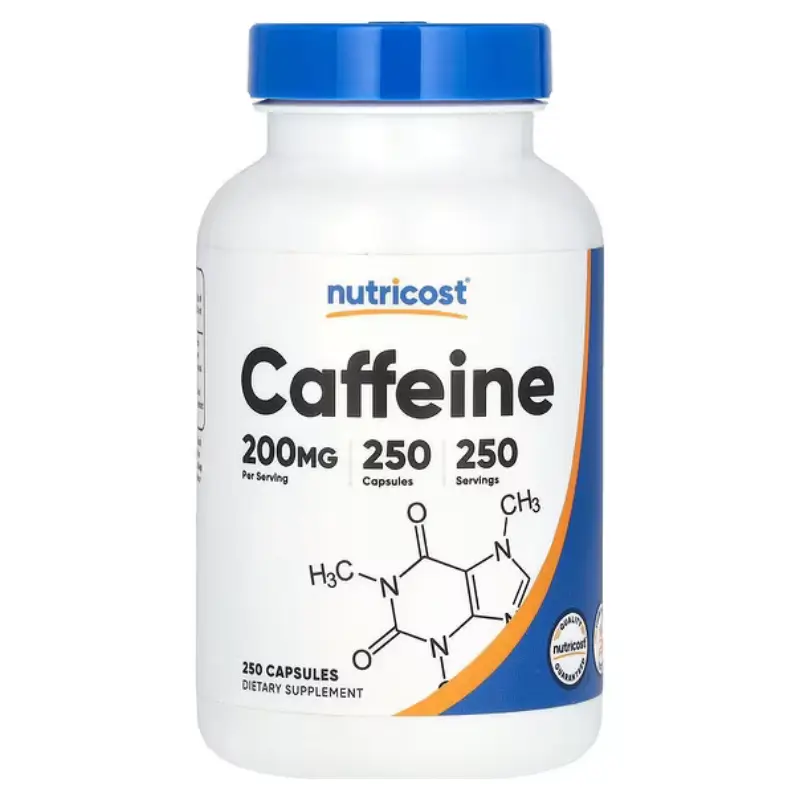 Caféine-200-mg-de-Nutricost-Complément-Alimentaire-au-Maroc Caféine 200 mg de Nutricost Meilleurs Prix au Maroc