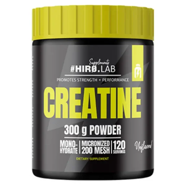 Créatine Monohydrate 300g de Hiro Lab Suppléments naturels au Maroc