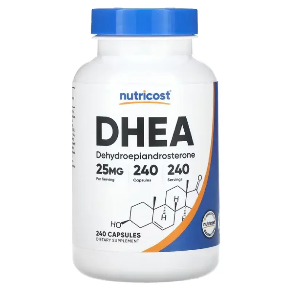 DHEA 25 mg de Nutricost Meilleurs Prix au Maroc
