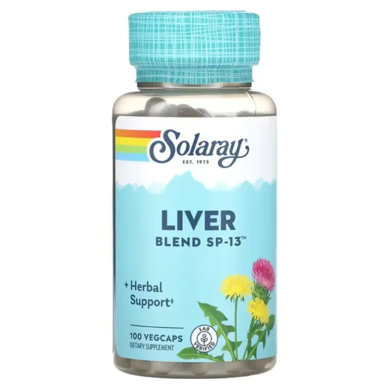 Liver Blend SP-13 de Solaray Meilleurs Prix au Maroc