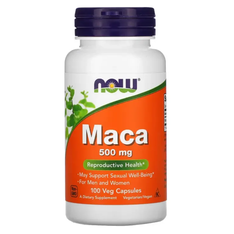 Maca 500 mg de NOW Foods Meilleurs Prix au Maroc