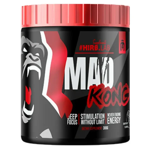 Mad Kong Pre Workout 300g de Hiro Lab Suppléments naturels au Maroc