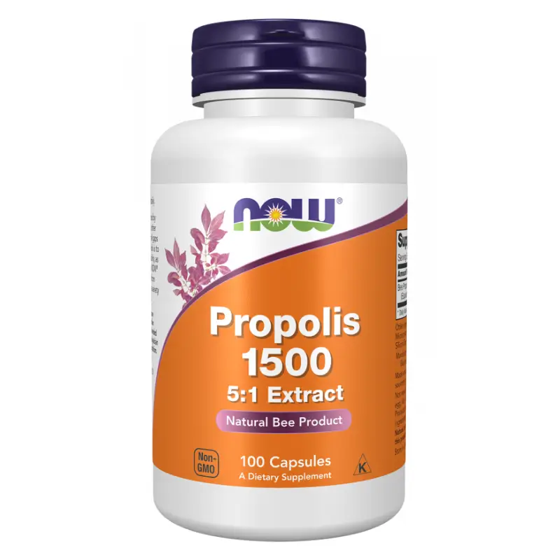 Propolis-1500-mg-NOW-Foods-Suppléments-Naturels-au-Maroc Propolis 1500 mg NOW Foods Meilleurs Prix au Maroc