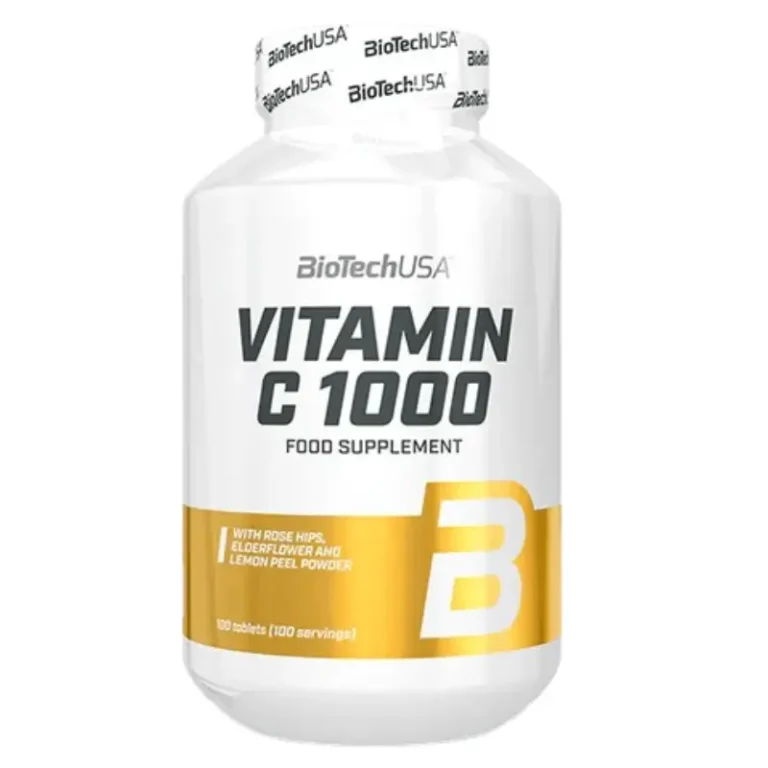 Vitamin C 1000 de BioTechUSA compléments alimentaires au Maroc