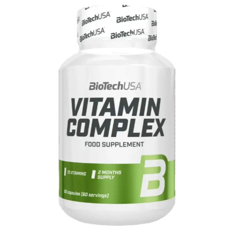 Vitamin Complex 60 Gélules de BioTechUSA Meilleurs Compléments alimentaires au Maroc