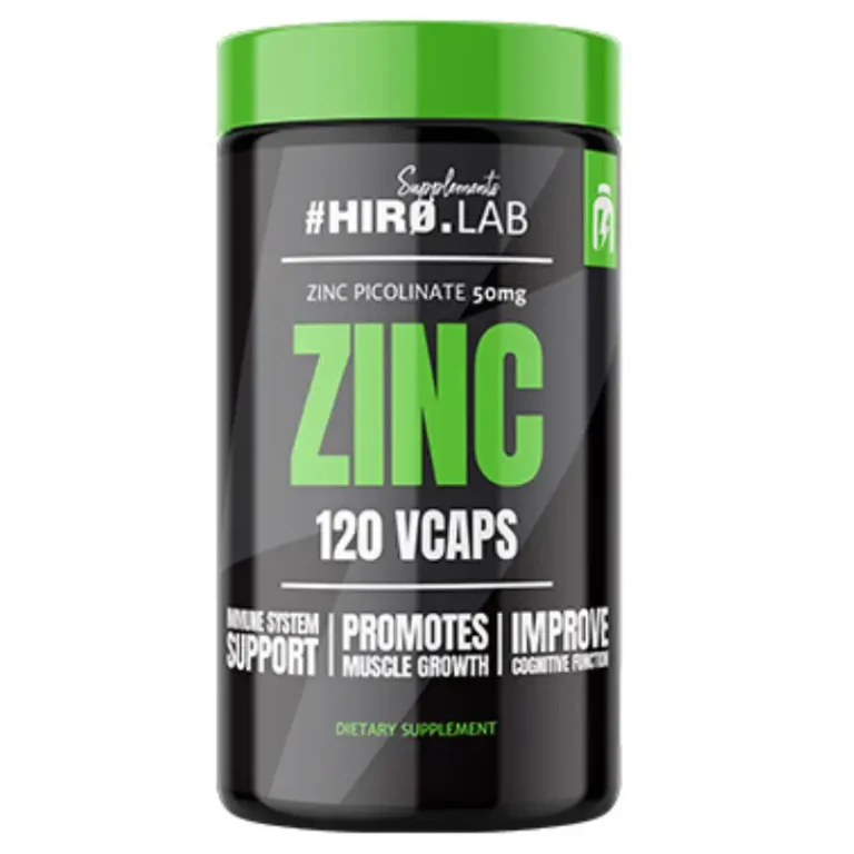 Zinc Picolinate 120 Capsules de Hiro Lab Meilleurs Prix au Maroc