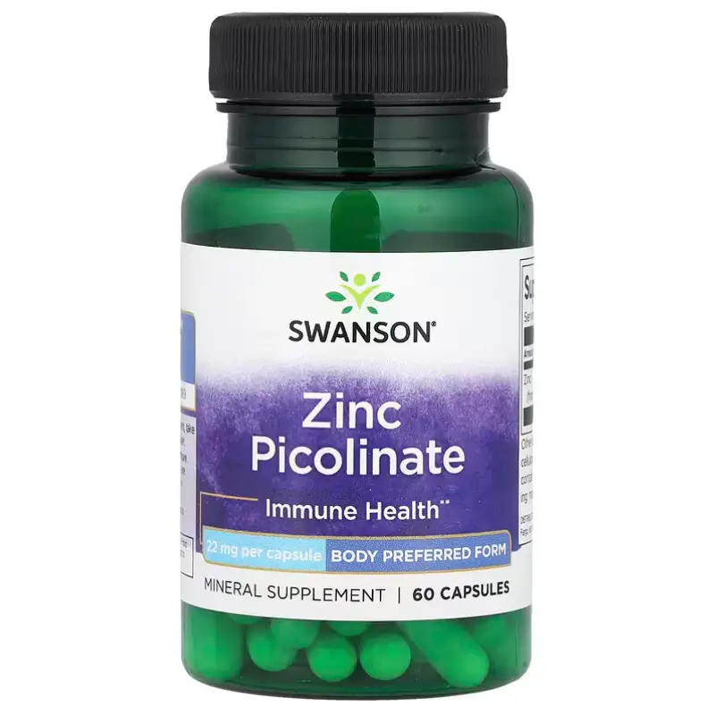 Zinc-Picolinate-de-Swanson-Meilleures-Suppléments-au-Maroc Zinc Picolinate 22 mg de Swanson Meilleurs Prix au Maroc
