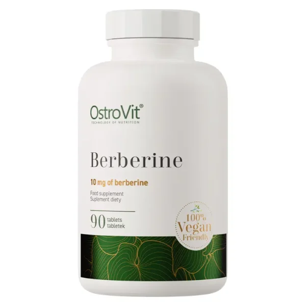 Berbérine 10 mg, 90 Comprimés de OstroVit Meilleurs complément alimentaire au Maroc