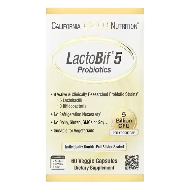 LactoBif-5-Probiotics-de-California-Gold-Nutrition-Prix-au-Maroc LactoBif 5 Probiotics de California Gold Nutrition Meilleurs complément alimentaire au Maroc