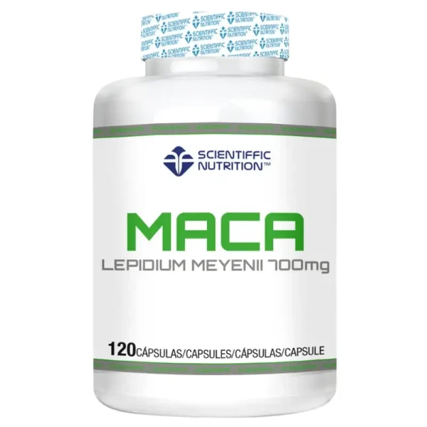 Maca 700 mg, 120 Gélules de Scientiffic Nutrition Meilleurs complément alimentaire au Maroc