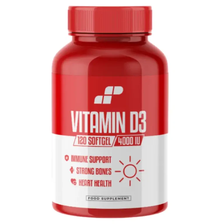 Vitamine D3 4000 UI 120 Softgels de MP Nutrition Meilleurs complément alimentaire Maroc