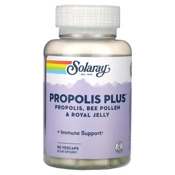 Propolis Plus 90 Gélules de Solaray Meilleurs complément alimentaire au Maroc