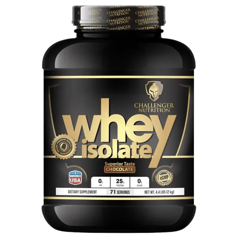 Whey Isolate 2kg de Challenger Nutrition Meilleurs Whey au Maroc