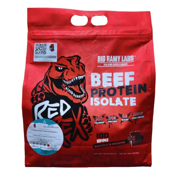 Beef Protein Isolate 3.6Kg Red Rex de Big Ramy Labs | Prix au Maroc