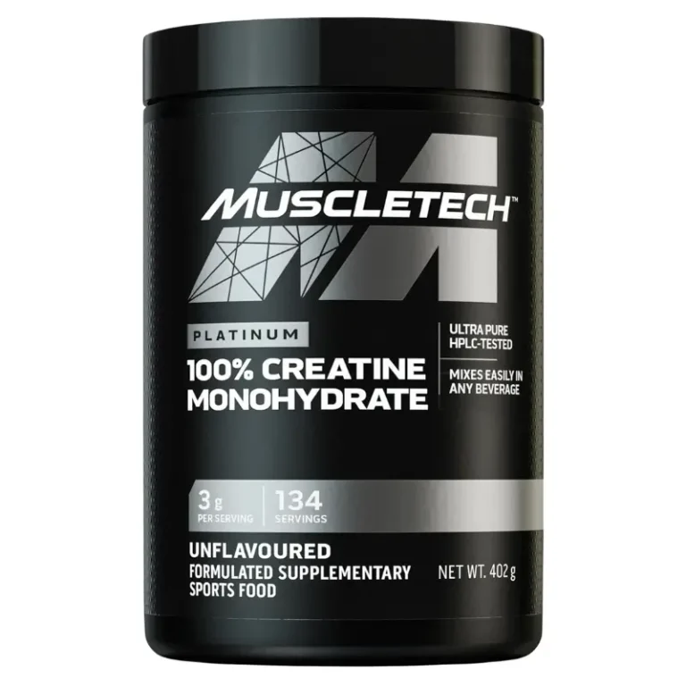 Platinum 100% Créatine 400g de Muscletech | Créatine Chez Revolus
