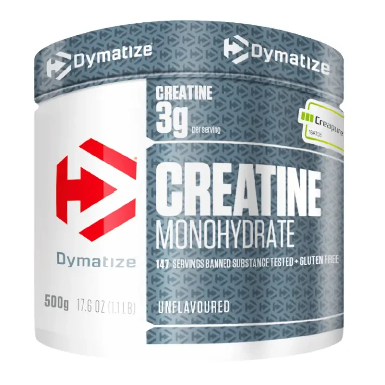 Creatine Monohydrate Creapure 500g de Dymatize | Creapure sur Revolus