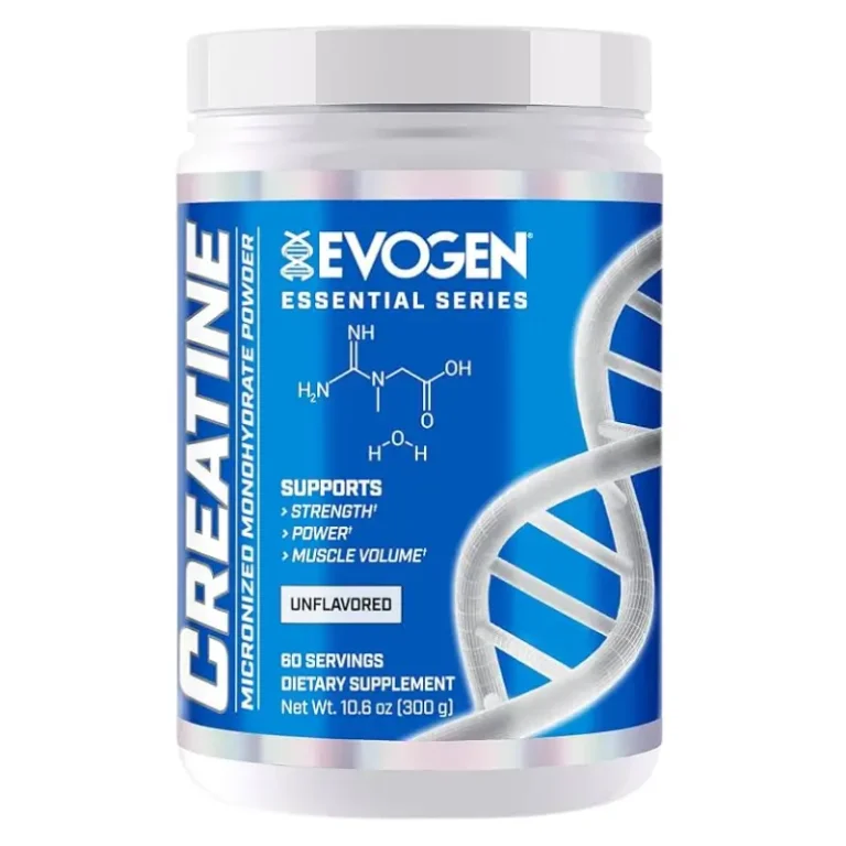 Creatine Monohydrate Micronized 300g de Evogen Nutrition sur Revolus