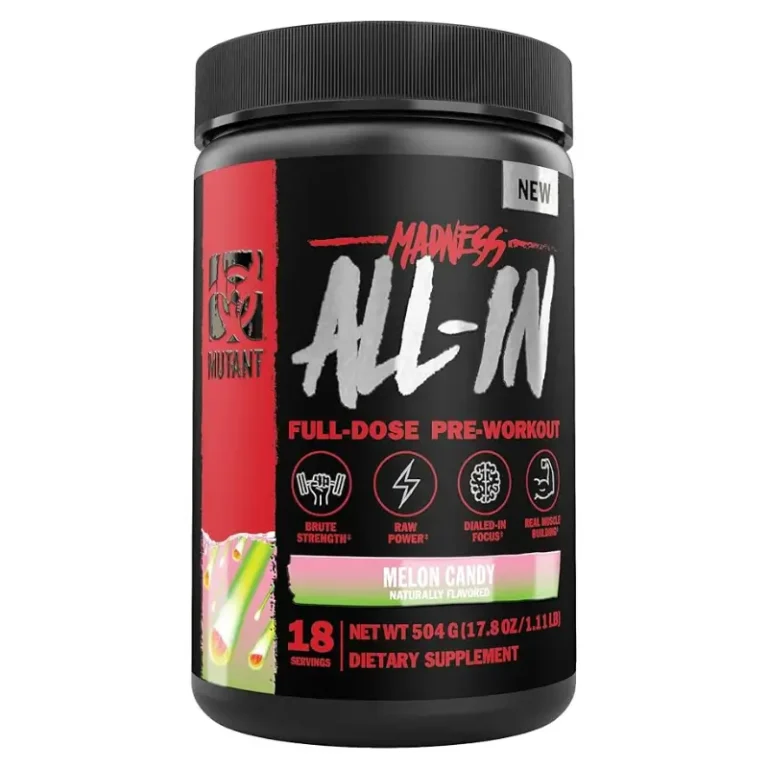 Madness All-In Pre-Workout 504g de Mutant Chez Revolus